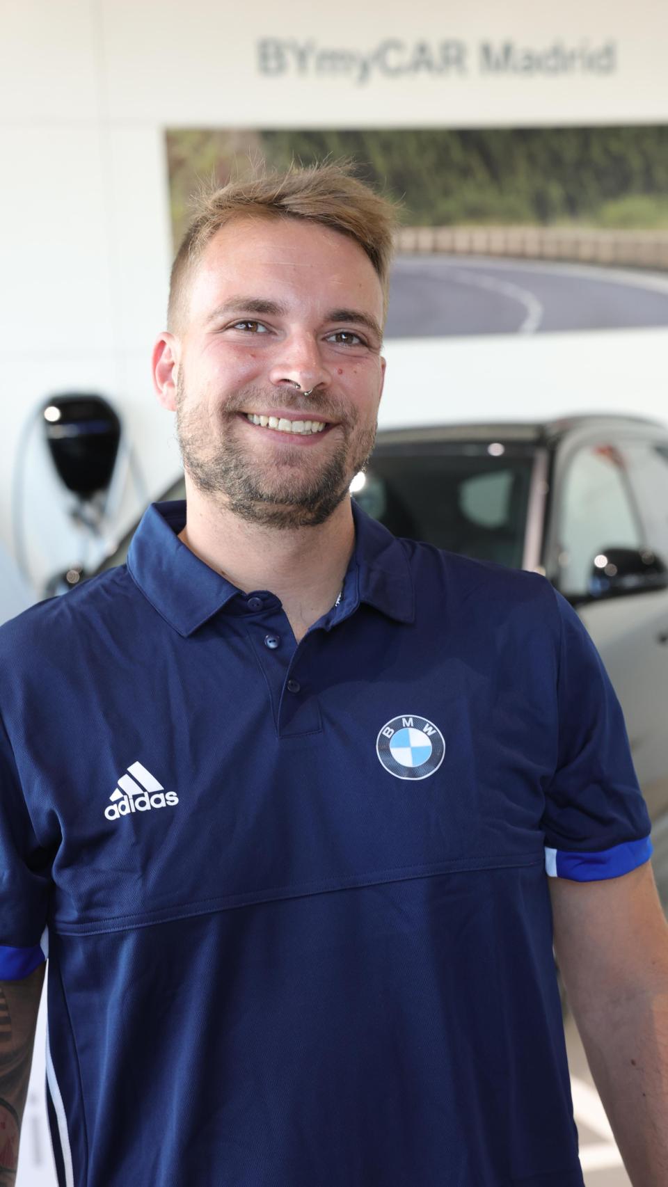 José María Almoguera en un acto público.