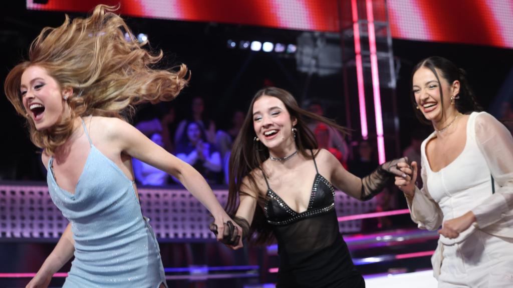 Olivia, Cristina y Claudia Arenas son las primeras finalistas de 'OT 2025'.