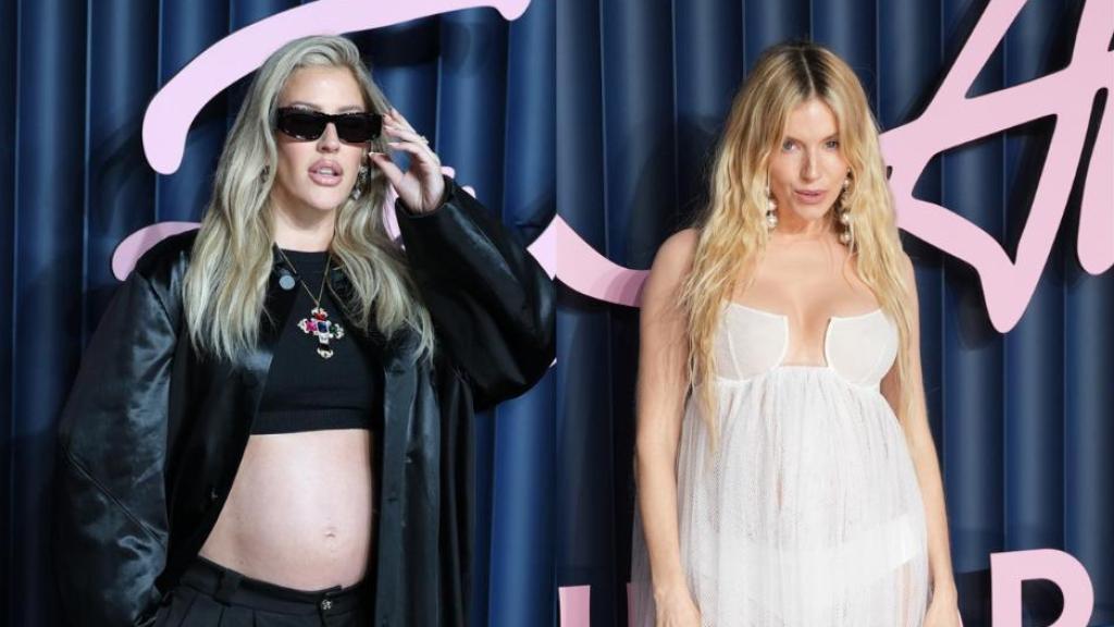 Ellie Goulding y Sienna Miller en los Fashion Awards 2025.