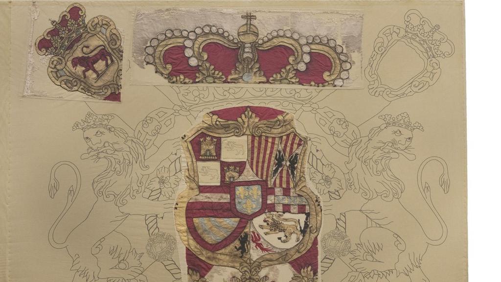 Bandera del Regimiento de Toro restaurada