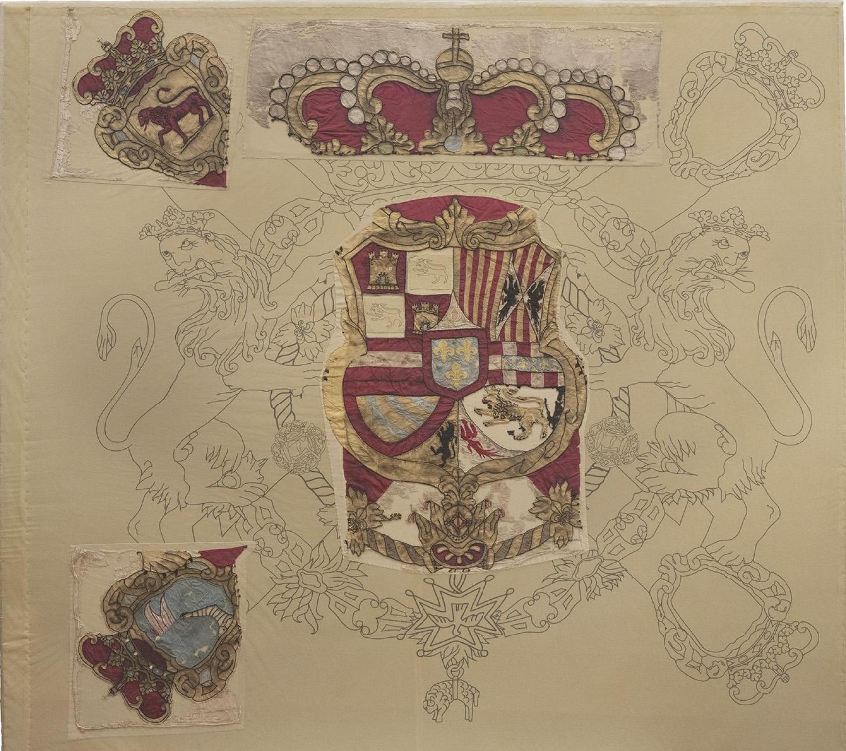 Bandera del Regimiento de Toro restaurada