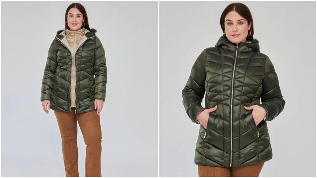 Parka larga acolchada. Ref. 5009401211538