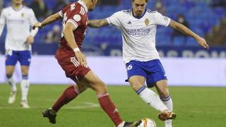 Real Zaragoza – Burgos en Copa del Rey en 2021.