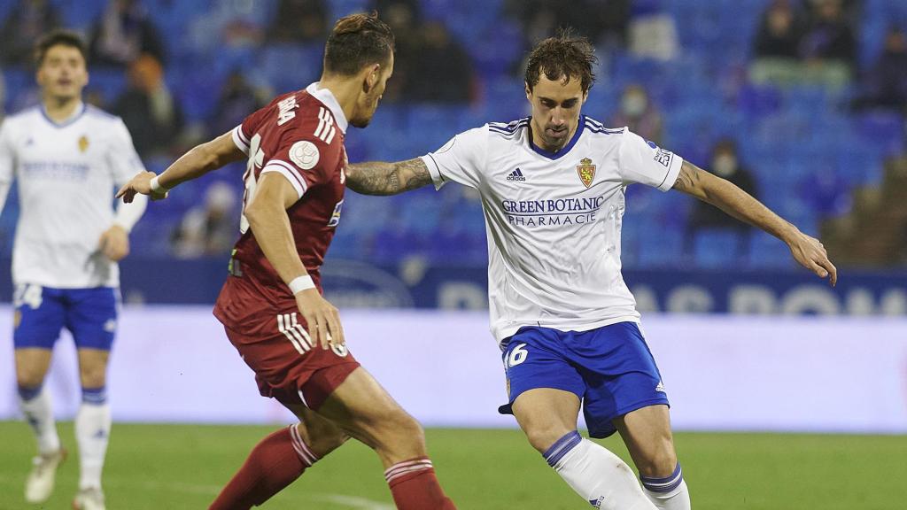 Real Zaragoza – Burgos en Copa del Rey en 2021.