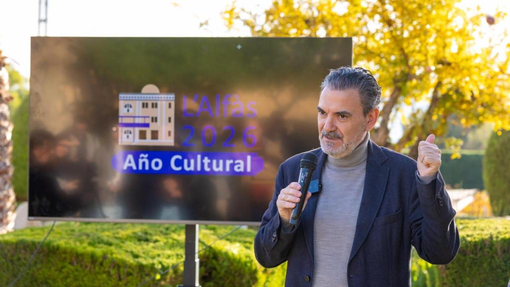 El alcalde de l’Alfàs del Pi, Vicente Arques