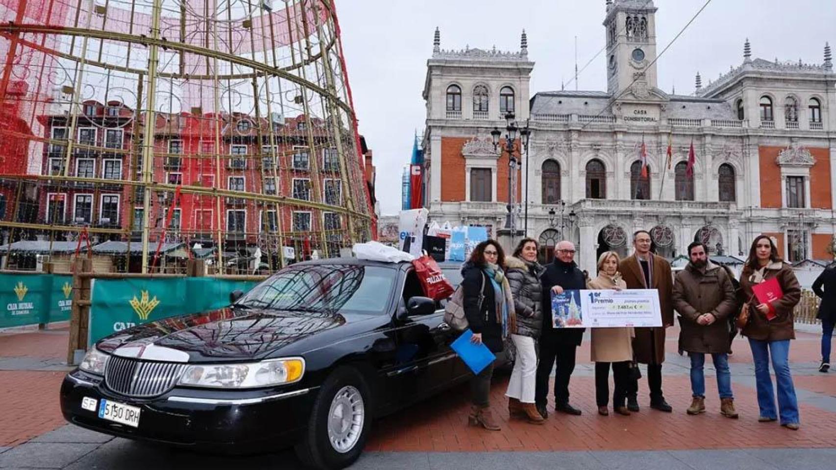 Una de las ganadoras del árbol de los deseos en Valladolid