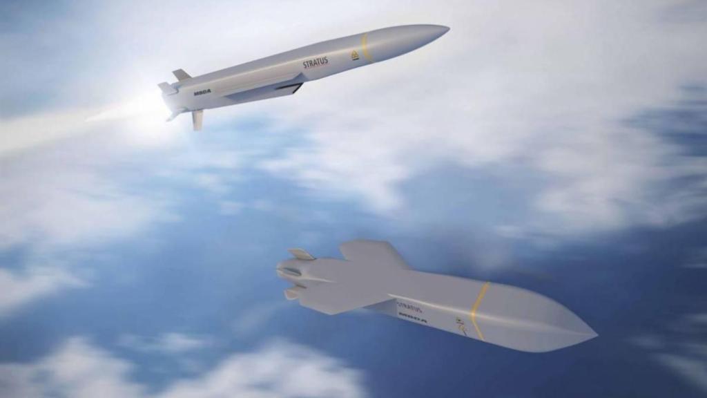 El misil STRATUS, de MBDA, presentado oficialmente en DSEI UK 2025 .