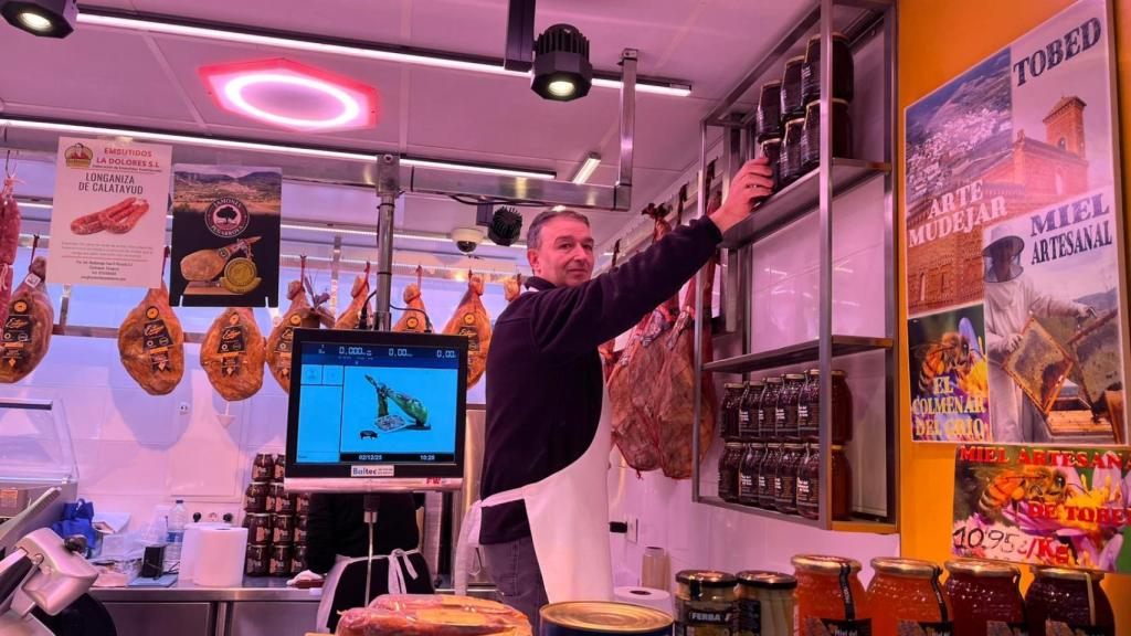 Constantino Villaroya, propietario de Charcutería Constan.