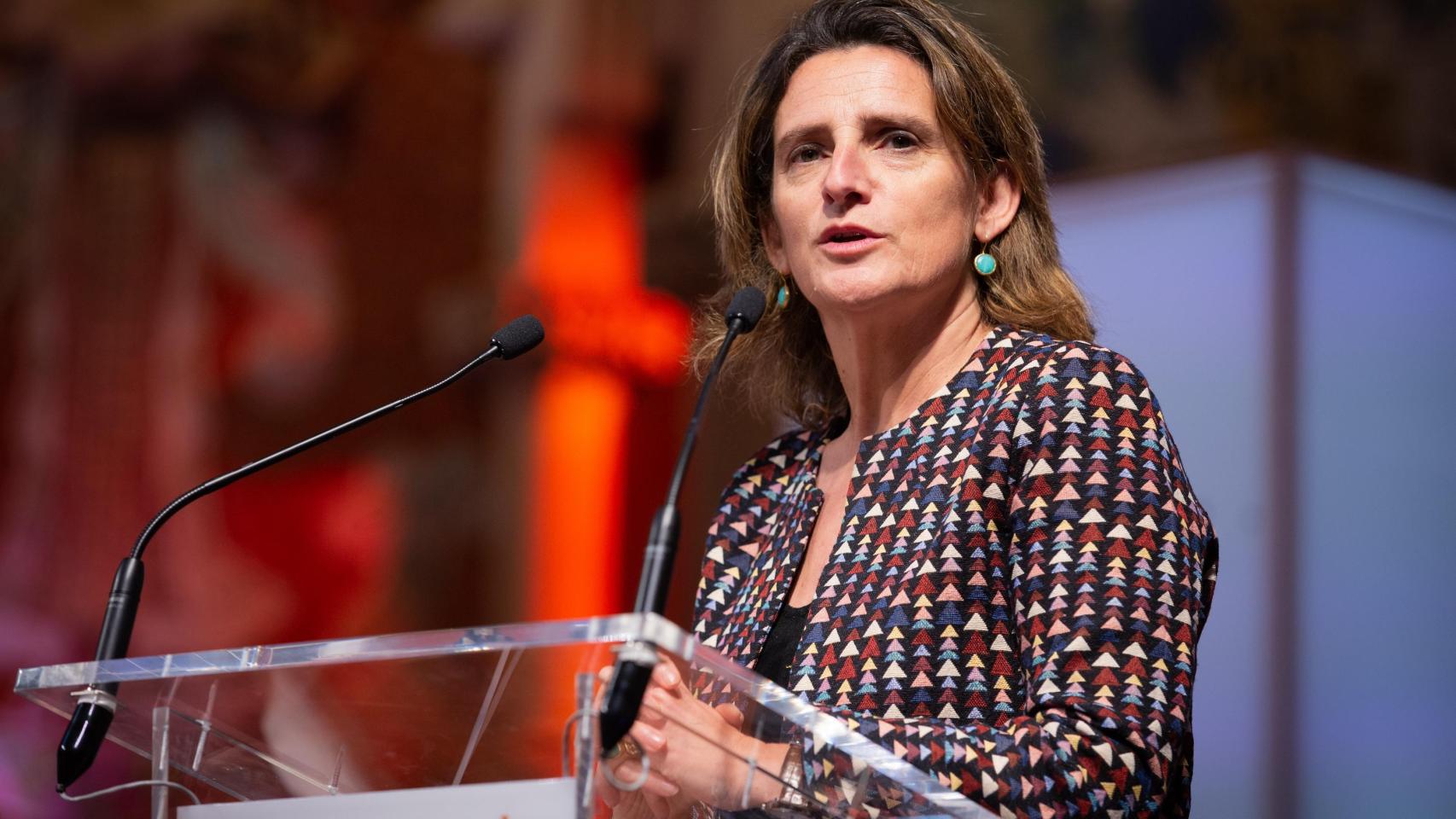 La vicepresidenta ejecutiva para una Transición Limpia, Justa y Competitiva, Teresa Ribera.