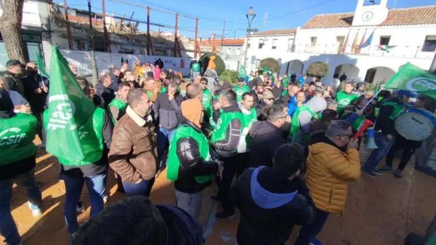 Movilización de la Policía Local de Parla (CSIF Parla)