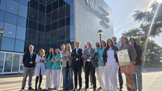 El equipo de Quirónsalud Málaga.