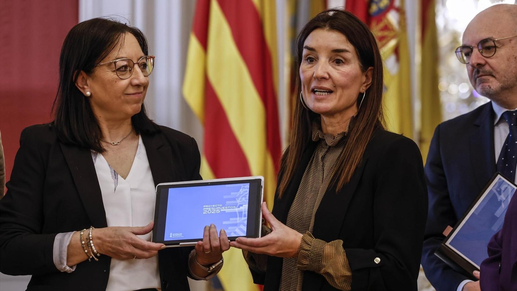 Llanos Massó y Ruth Merino, en una imagen de archivo. Rober Solsona/Europa Press