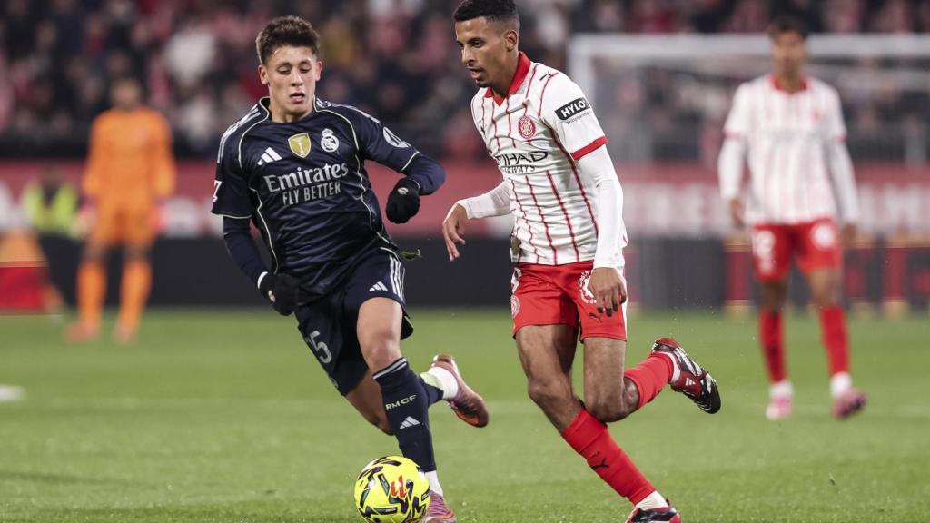 Arda Güler, durante el partido contra el Girona.
