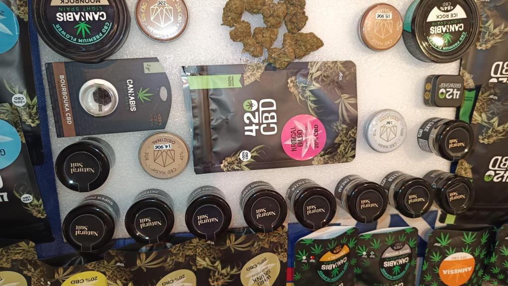 La Policía Nacional lleva a cabo una operación contra la venta ilegal de cannabis en tiendas de CBD en Palencia