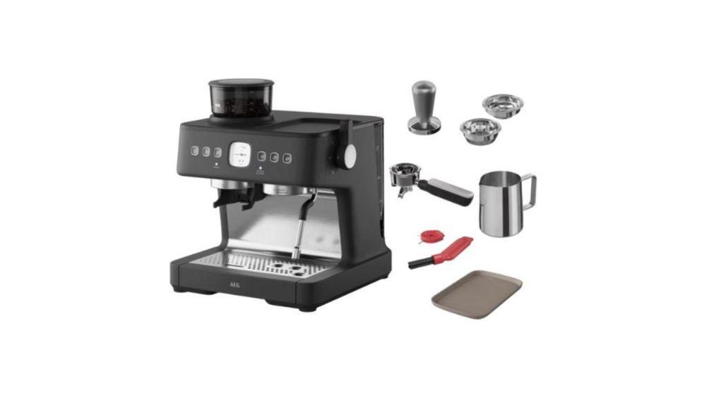 máquina café espresso AEG