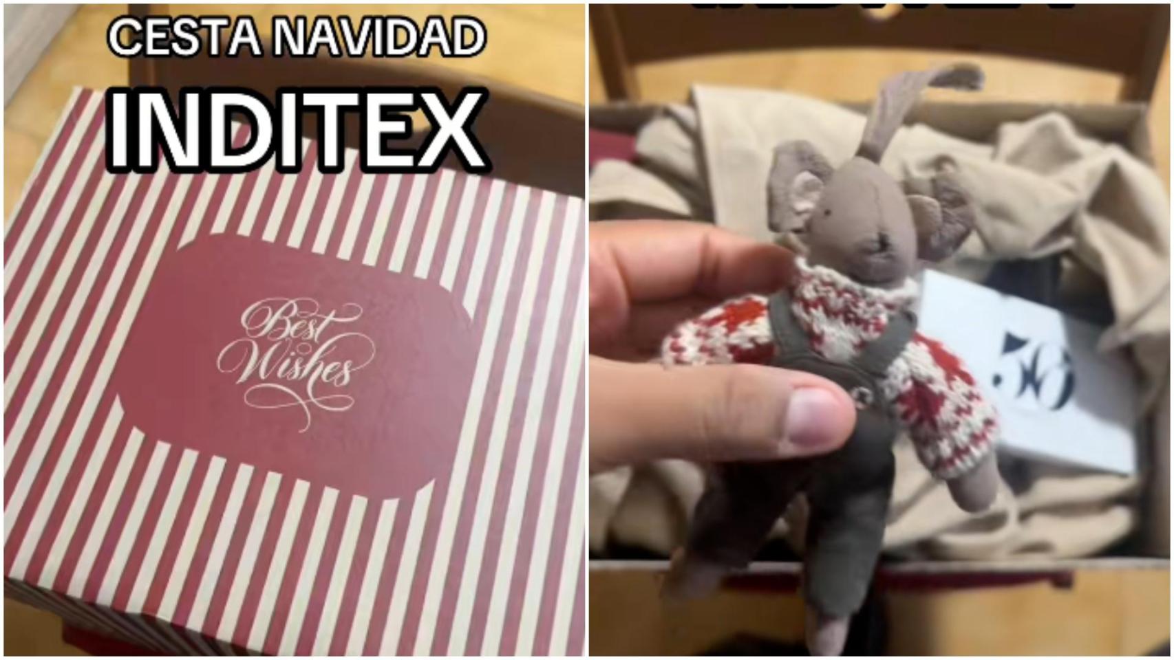 Cesta de Navidad de Inditex