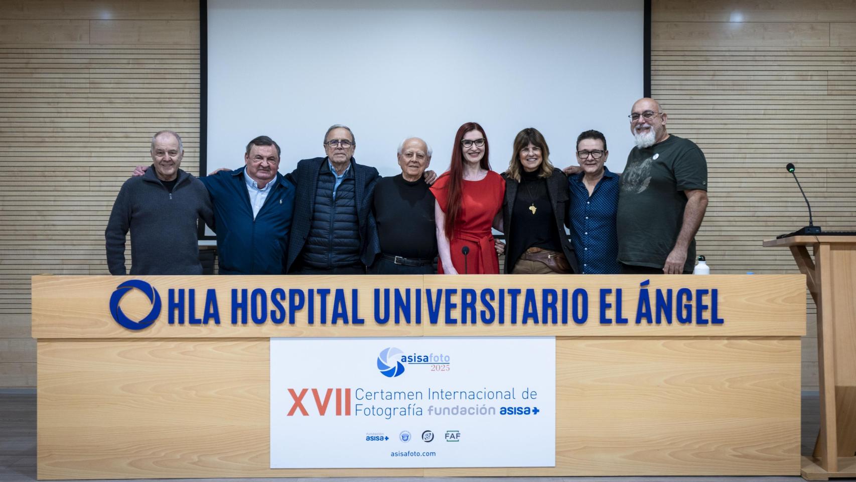 Jurado de ASISAFoto 2025 durante el XVII Certamen Internacional de Fotografía que convoca Fundación ASISA.