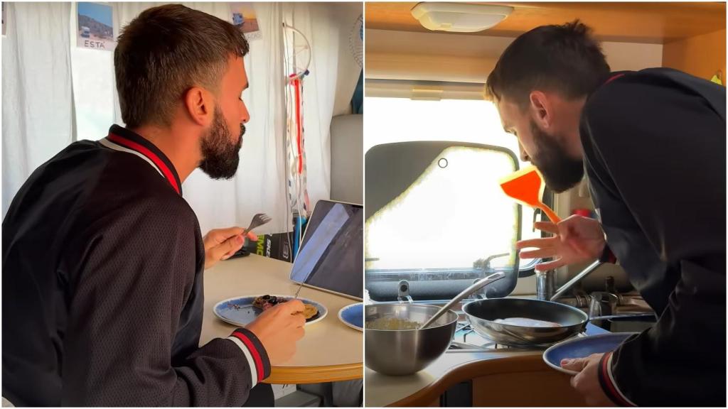 Antonio Doménech, el profesor madrileño que vive en una caravana.