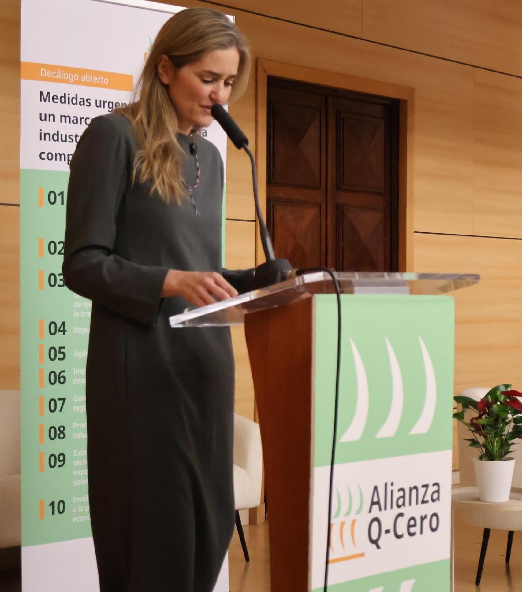 Sara Aagesen, vicepresidenta tercera y ministra de Transición Ecológica.