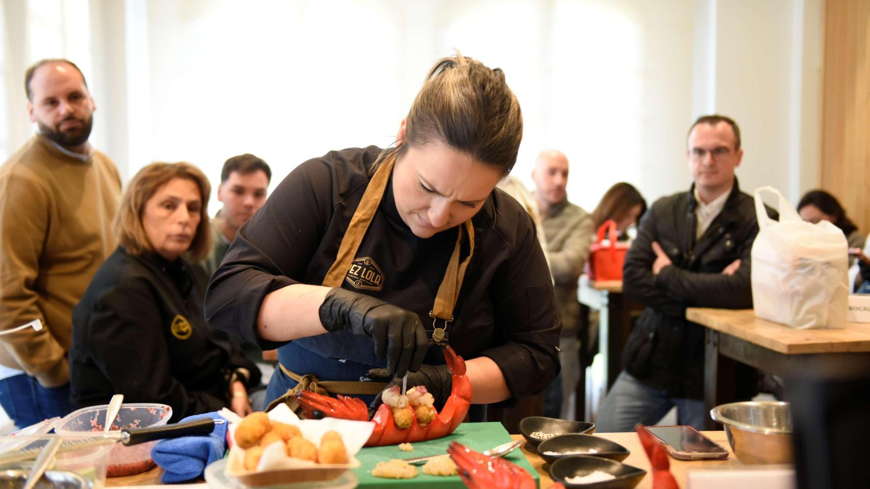 Carmen Esteban, chef ganadora.