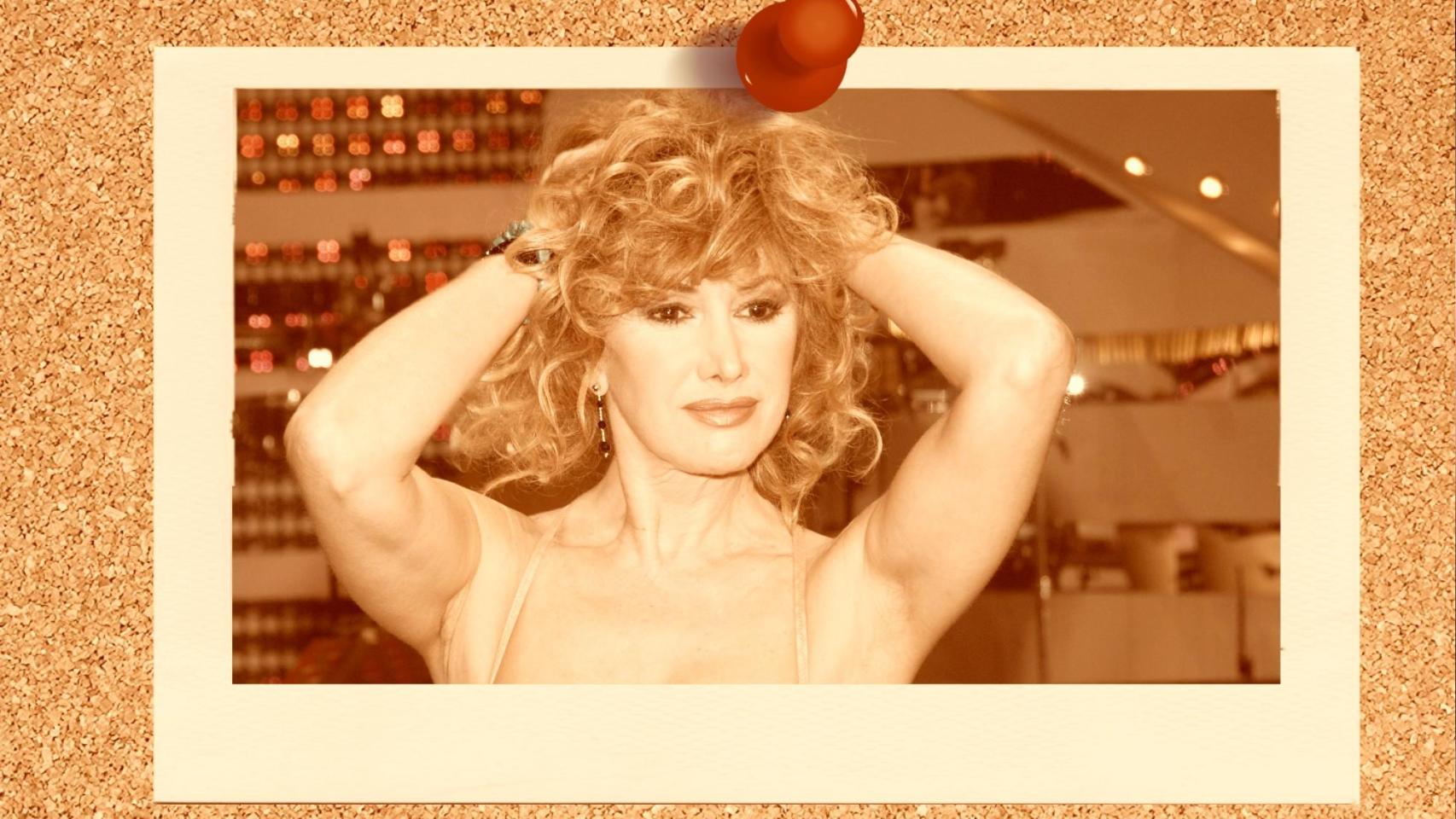 La actriz Victoria Vera en un fotomontaje de EL ESPAÑOL.