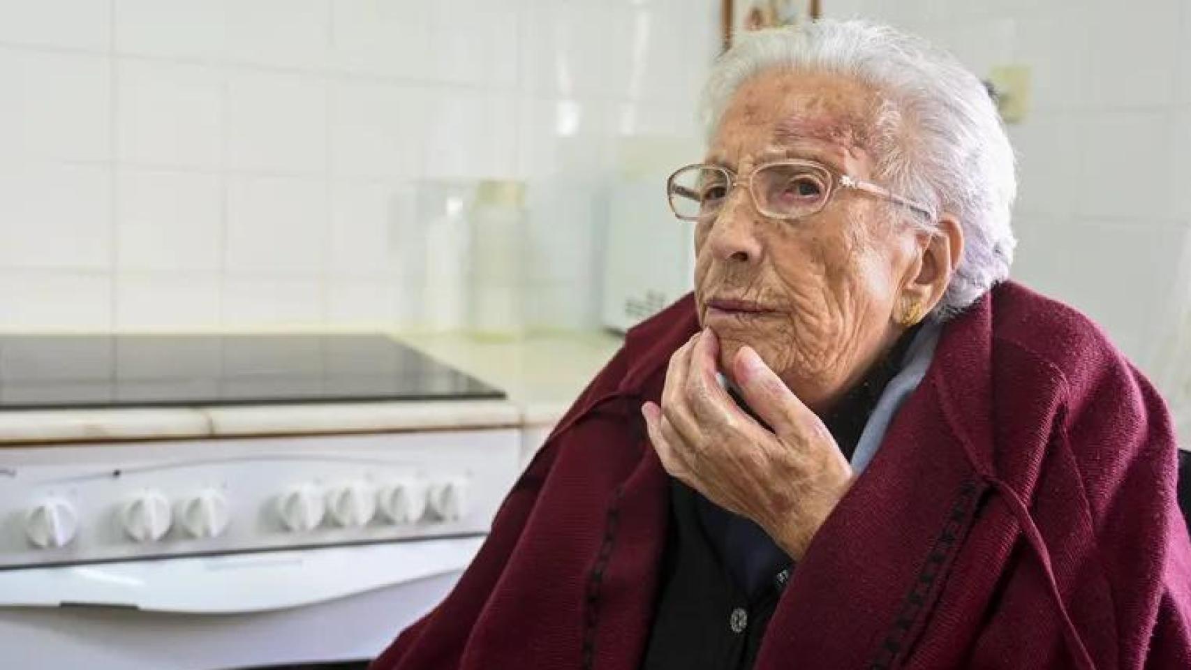 Teresa, la mujer más longeva de España.