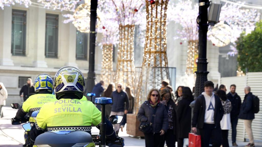 Imagen de agentes de la Policía Local de Sevilla.
