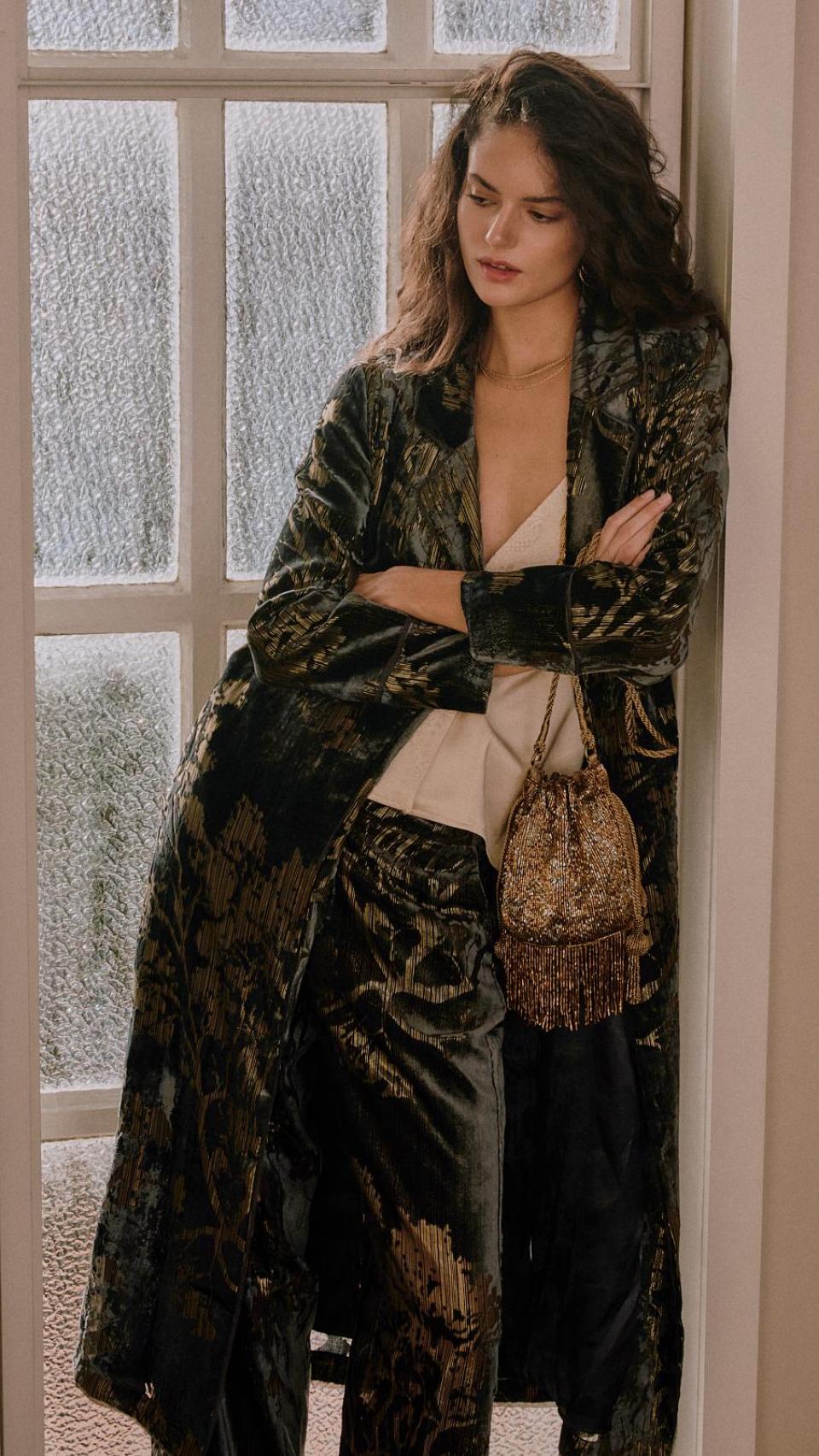 Conjunto de terciopelo.