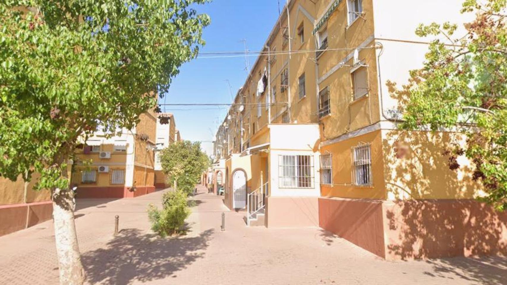 La zona donde ocurrieron los hechos.