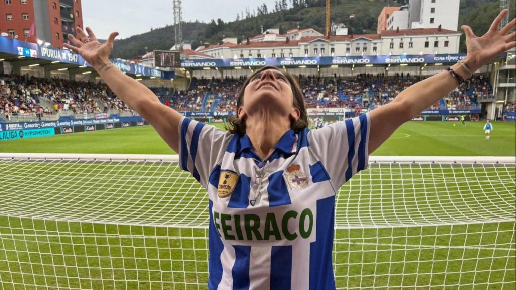 Anita Guerra en Ipurua.