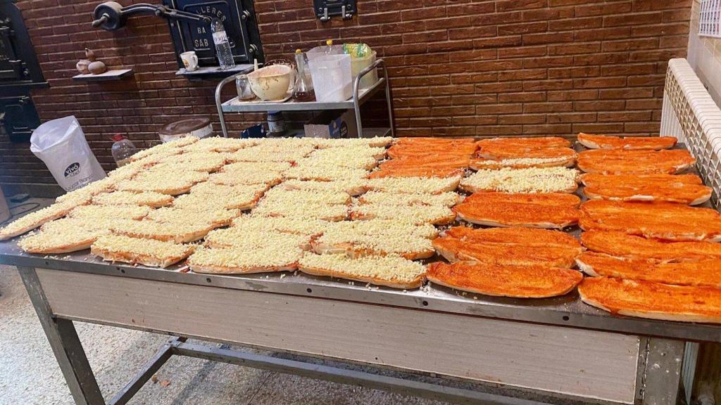 Pampizza de la panadería.