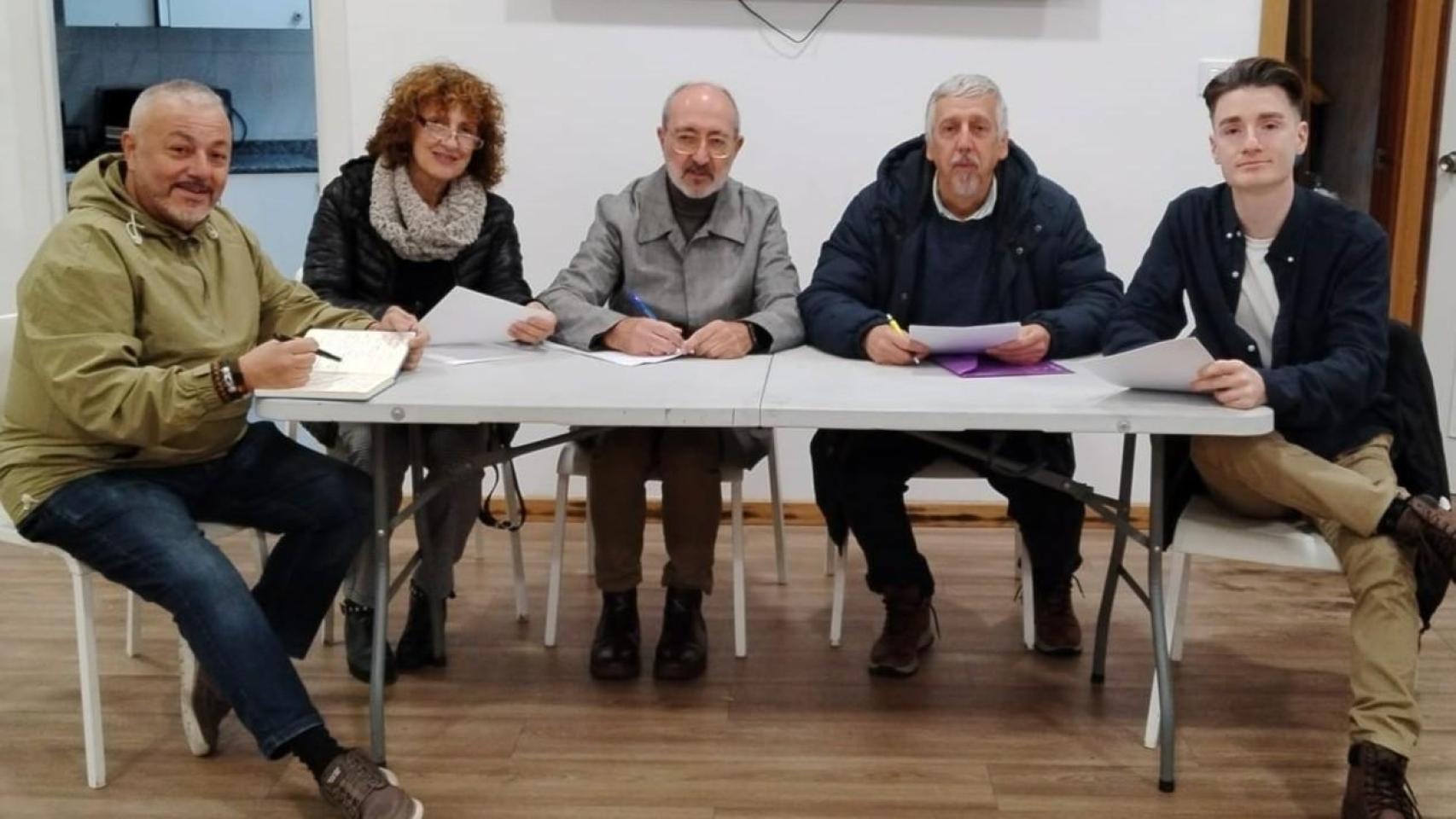 Imagen de la rueda de prensa.