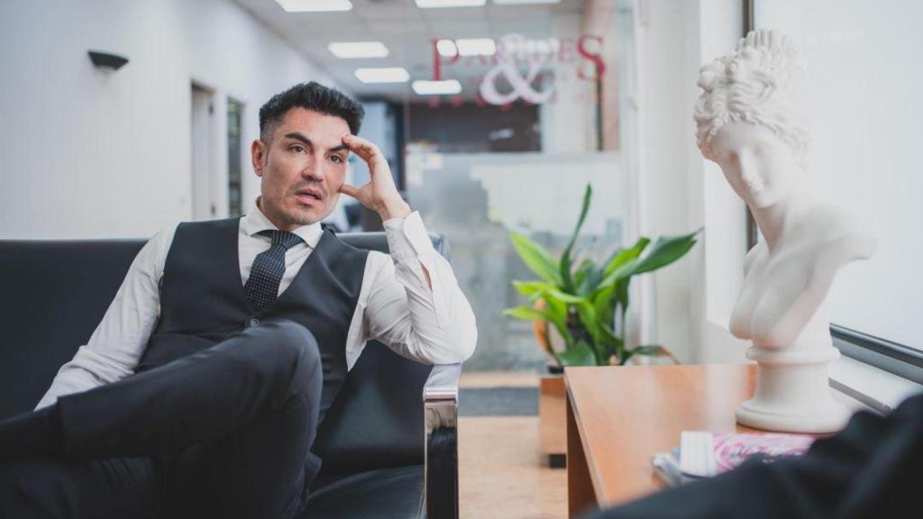 El abogado penalista, atendiendo a EL ESPAÑOL.