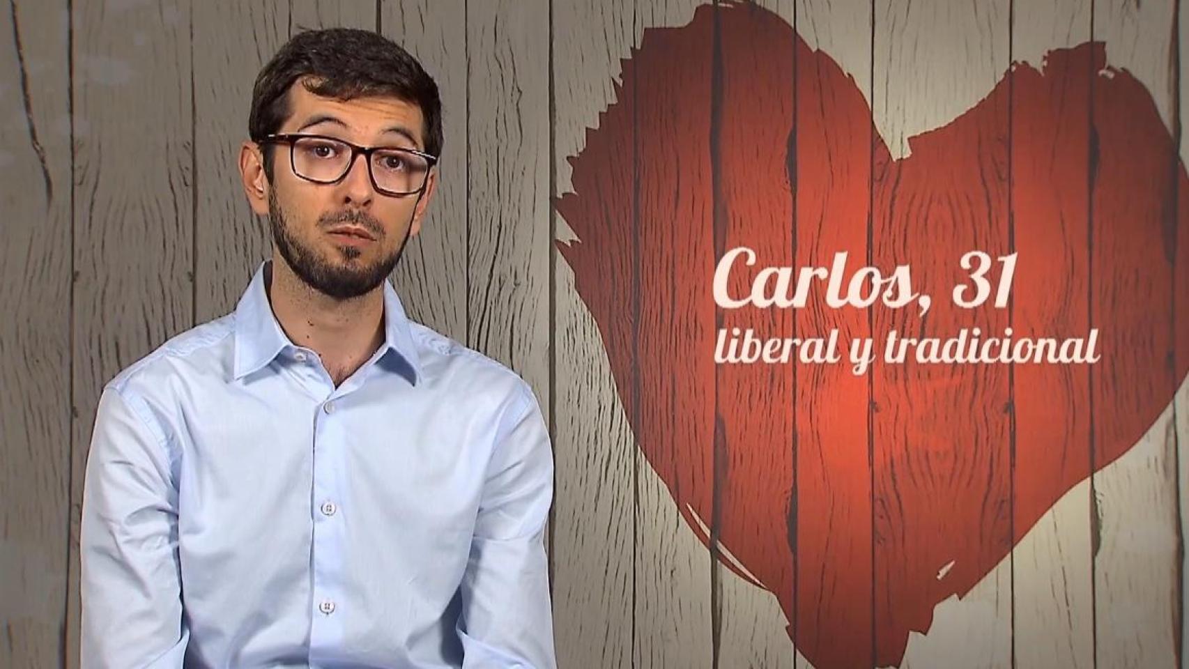 Carlos, 31 años, participante de 'First Dates'