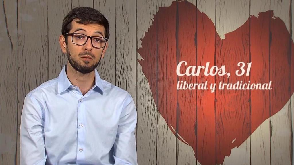 Carlos, 31 años, participante de 'First Dates'