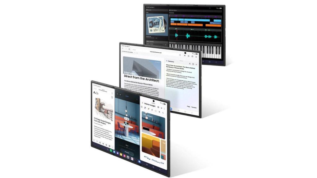 Multitarea en el Samsung Galaxy Z TriFold
