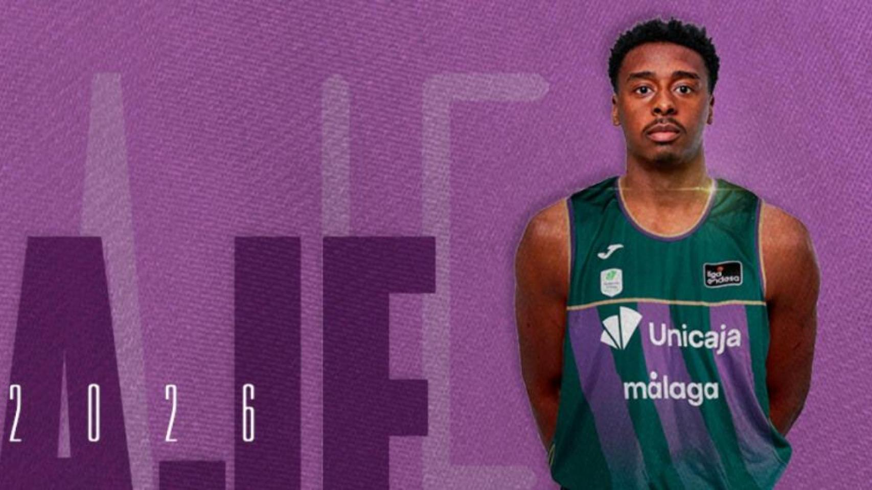 Fichaje: Chase Audige refuerza para el perímetro del Unicaja