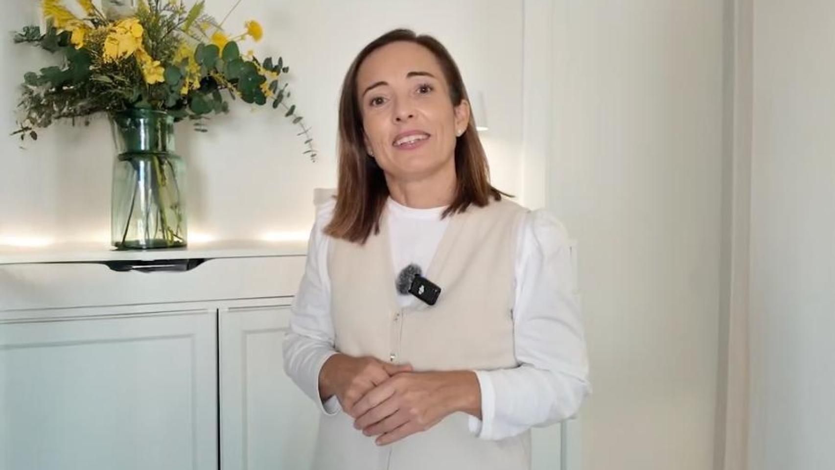 María Martínez, de 'Nueve en casa', en su pieza para Magas.