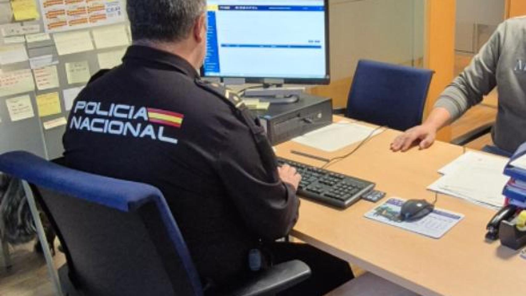 Oficina de denuncias de la Policía Nacional.