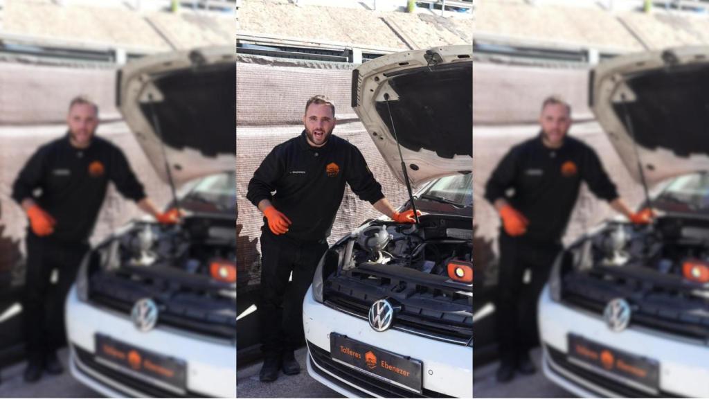 Experto mecánico, Juan José Ebenezer.