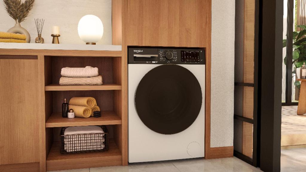 Lavadora de Whirpool.