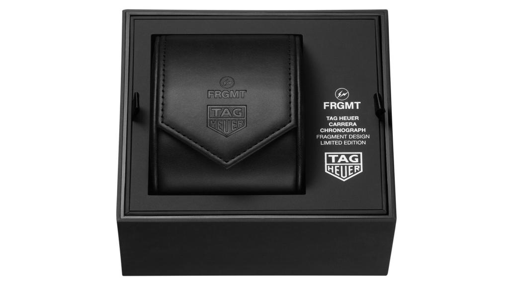 Caja de coleccionista del TAG Heuer Cronograph x fragment Limited Edition.