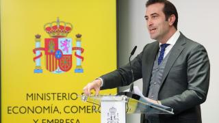 El ministro de Economía, Comercio y Empresa, Carlos Cuerpo.