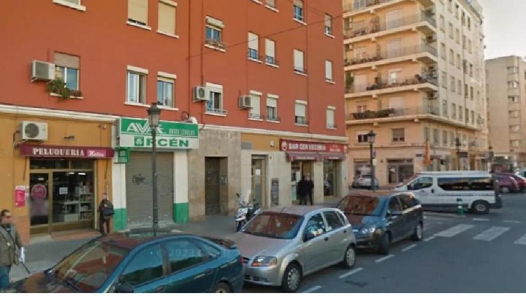 Número 1 de la Plaza Arturo Piera de Valencia. Google Maps