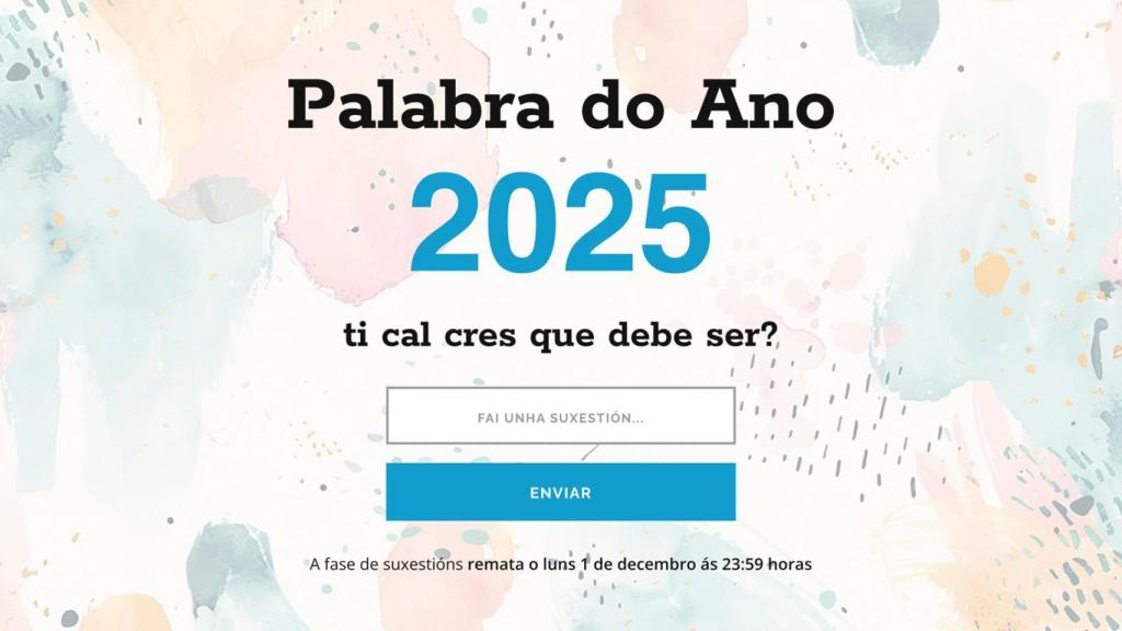 Estas son las seis finalistas en Galicia a Palabra do Ano 2025: así puedes participar en la votación