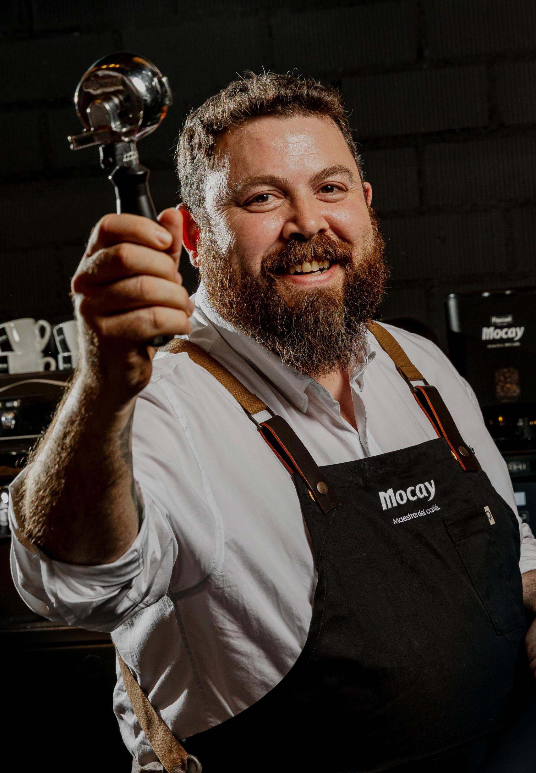 Diego Campos, barista  de Café Mocay