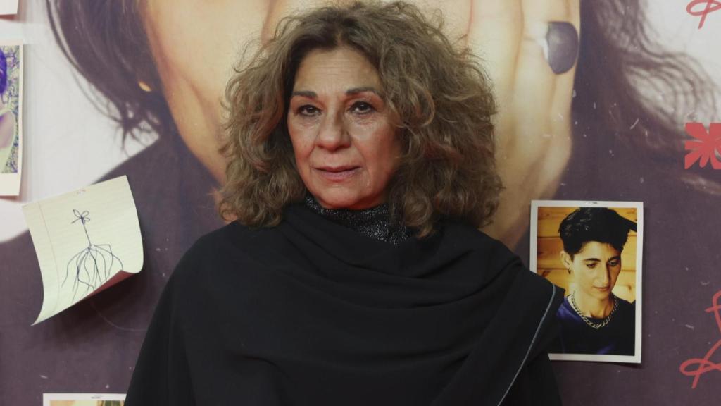 Lolita Flores en la presentación del documental 'Flores para Antonio' ​​en Madrid.