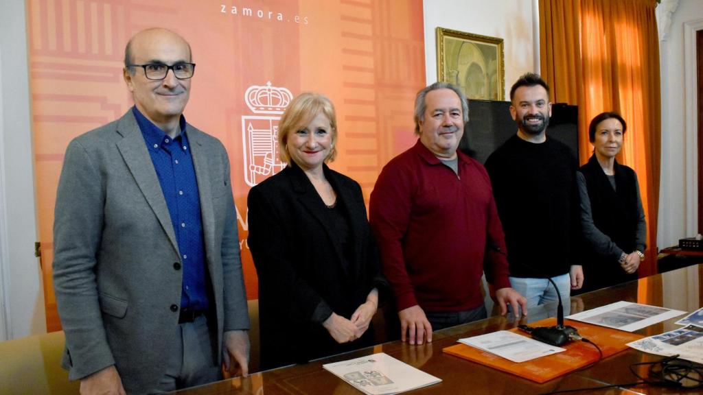 Reunión entre Francisco Guarido, Leticia García, Fernando Prada y María Pettit