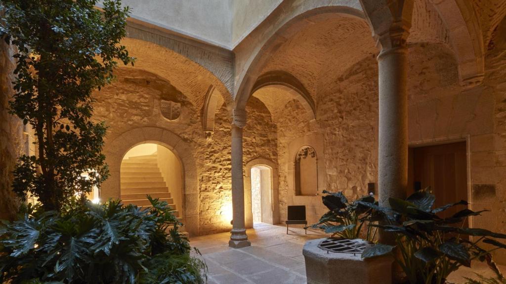 El zaguán de Casa Palacio Paredes Saavedra.