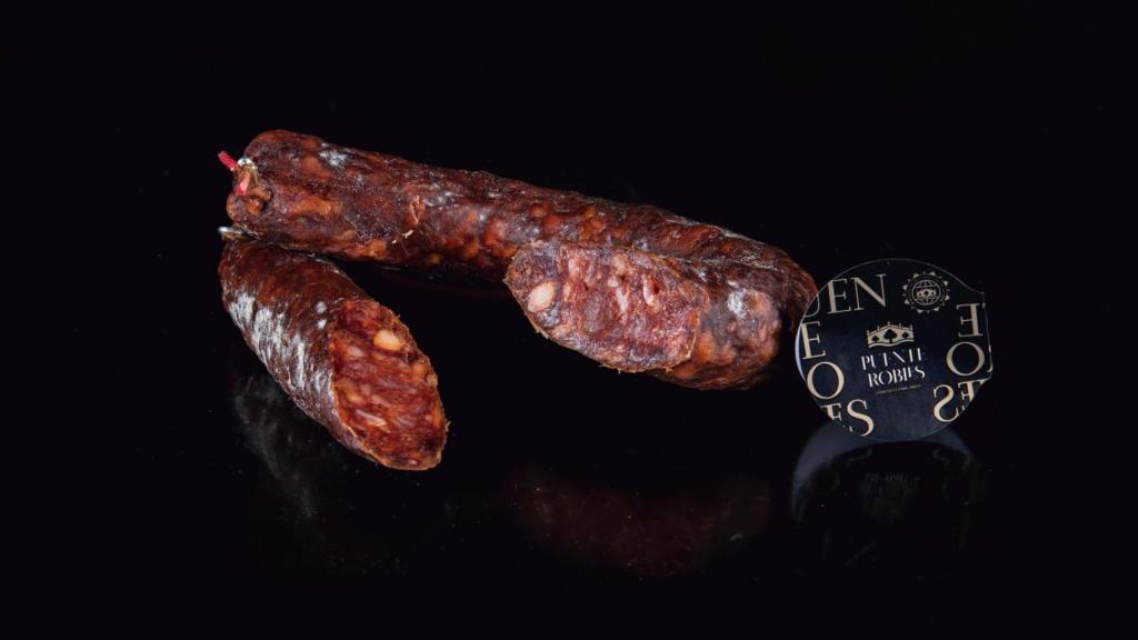 Chorizo ganador de la medalla de oro en el Concurso Internacional de Fiambres y Embutidos